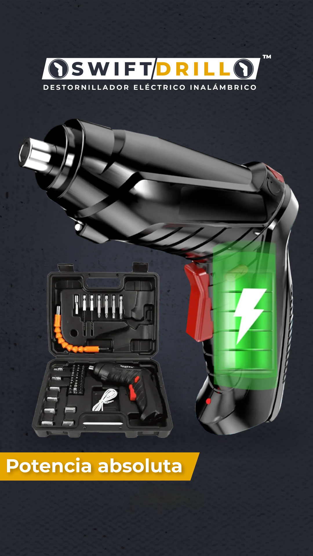 JUEGO DE DESTORNILLADORES ELECTRICOS PRE