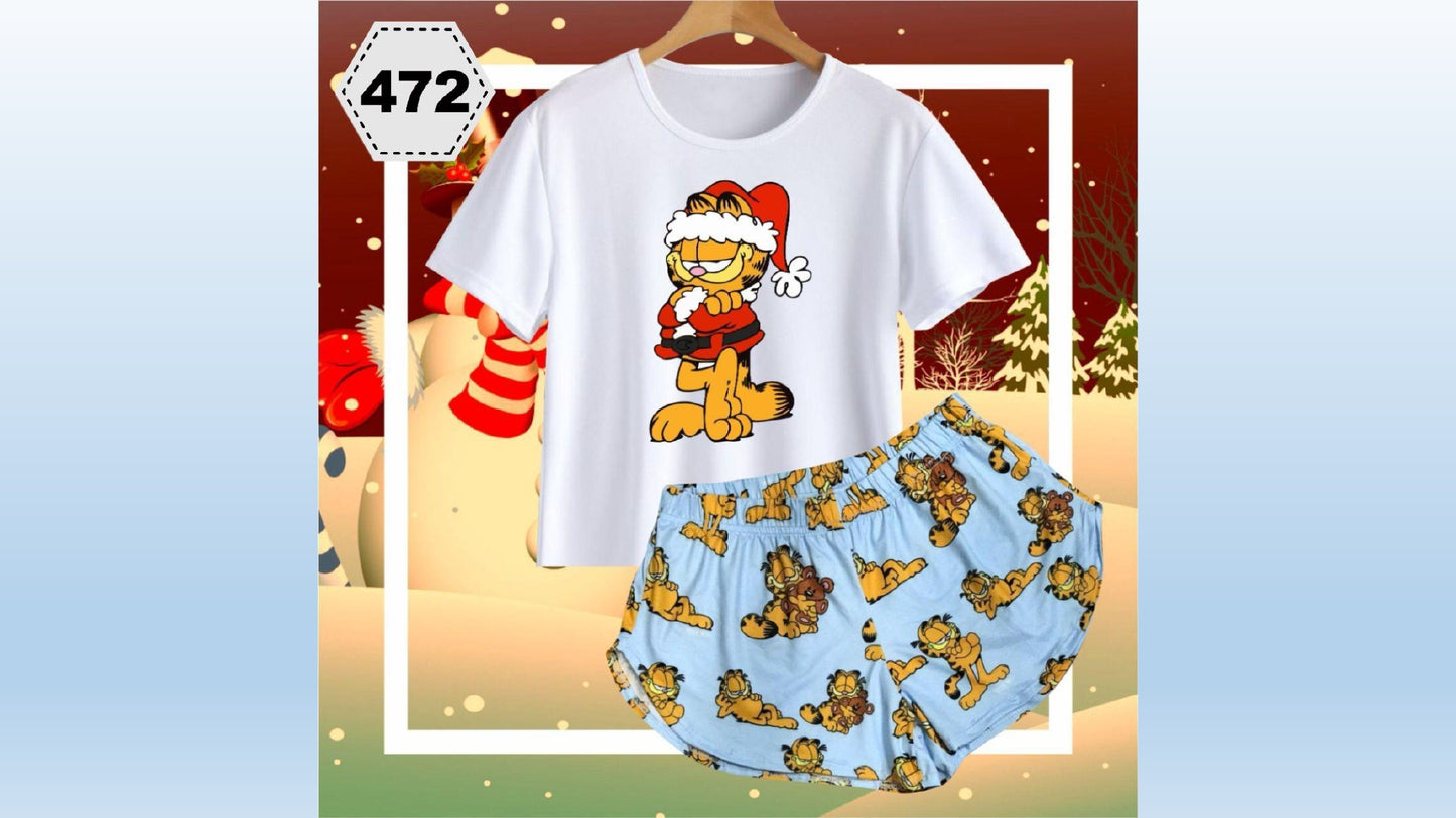 PIJAMA DE NAVIDAD DE GARFIELD