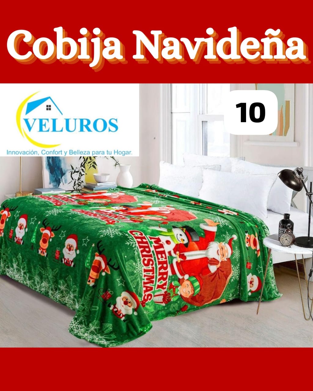 COBIJA SEMITERMICA NAVIDEÑA