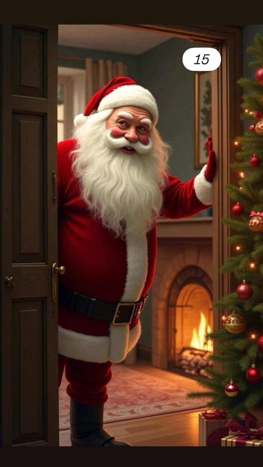 fundas navideñas para puerta