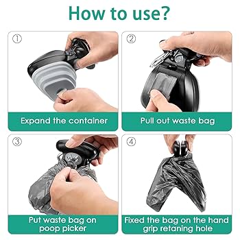 RECOLECTOR DE CACAS DE MASCOTAS TALLA S